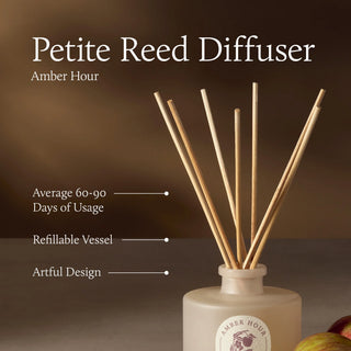 Thymes Amber Hour Petite Reed Diffuser