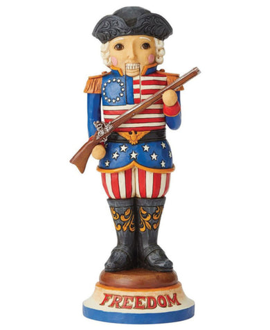 Jim Shore Nutcrackers: American Nutcracker Figurine