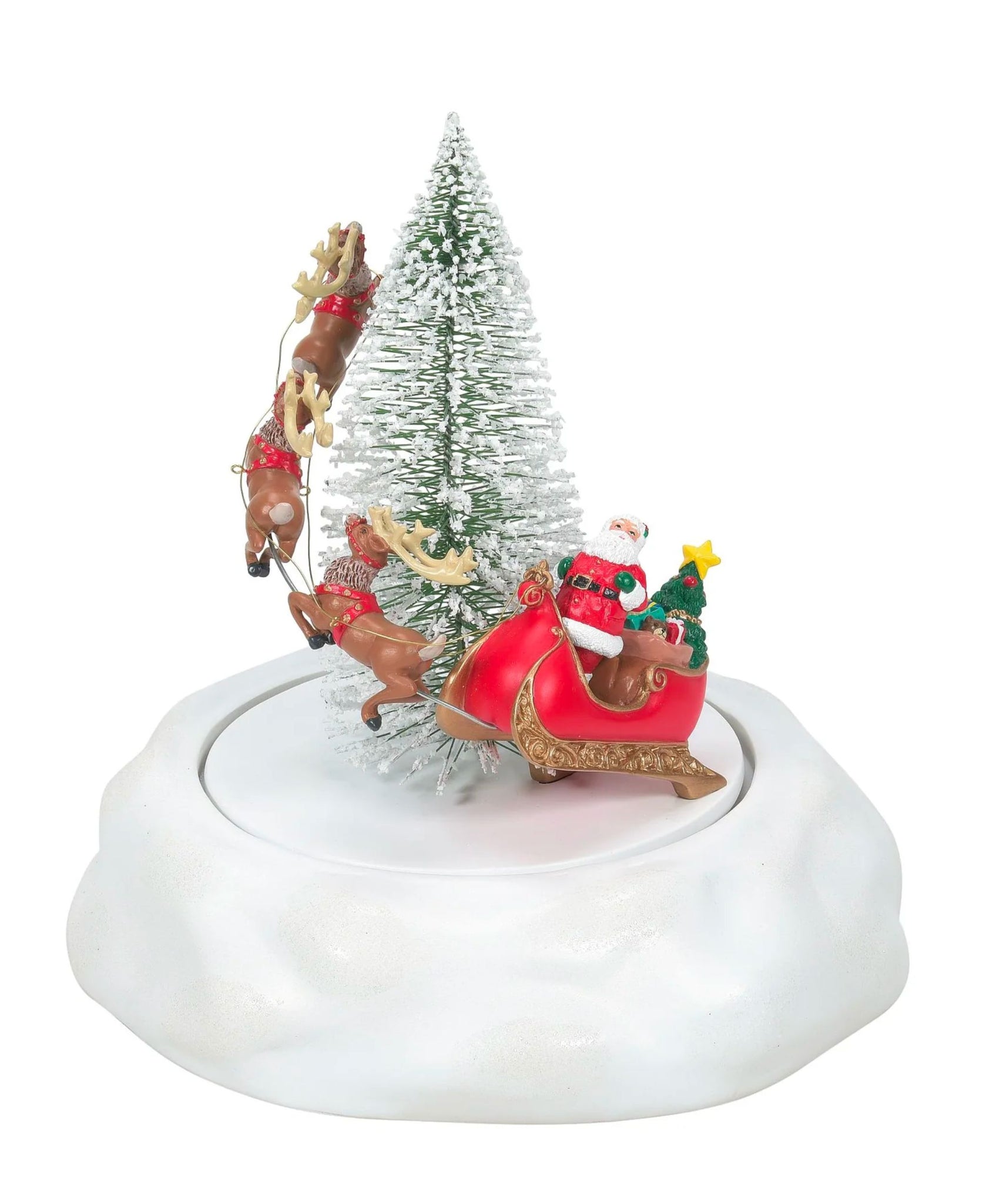 Department 56 Village Accessories Animated Christmas Eve Sleigh