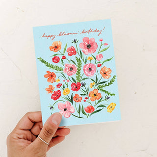 Happy Bloomin' Birthday Card Blank