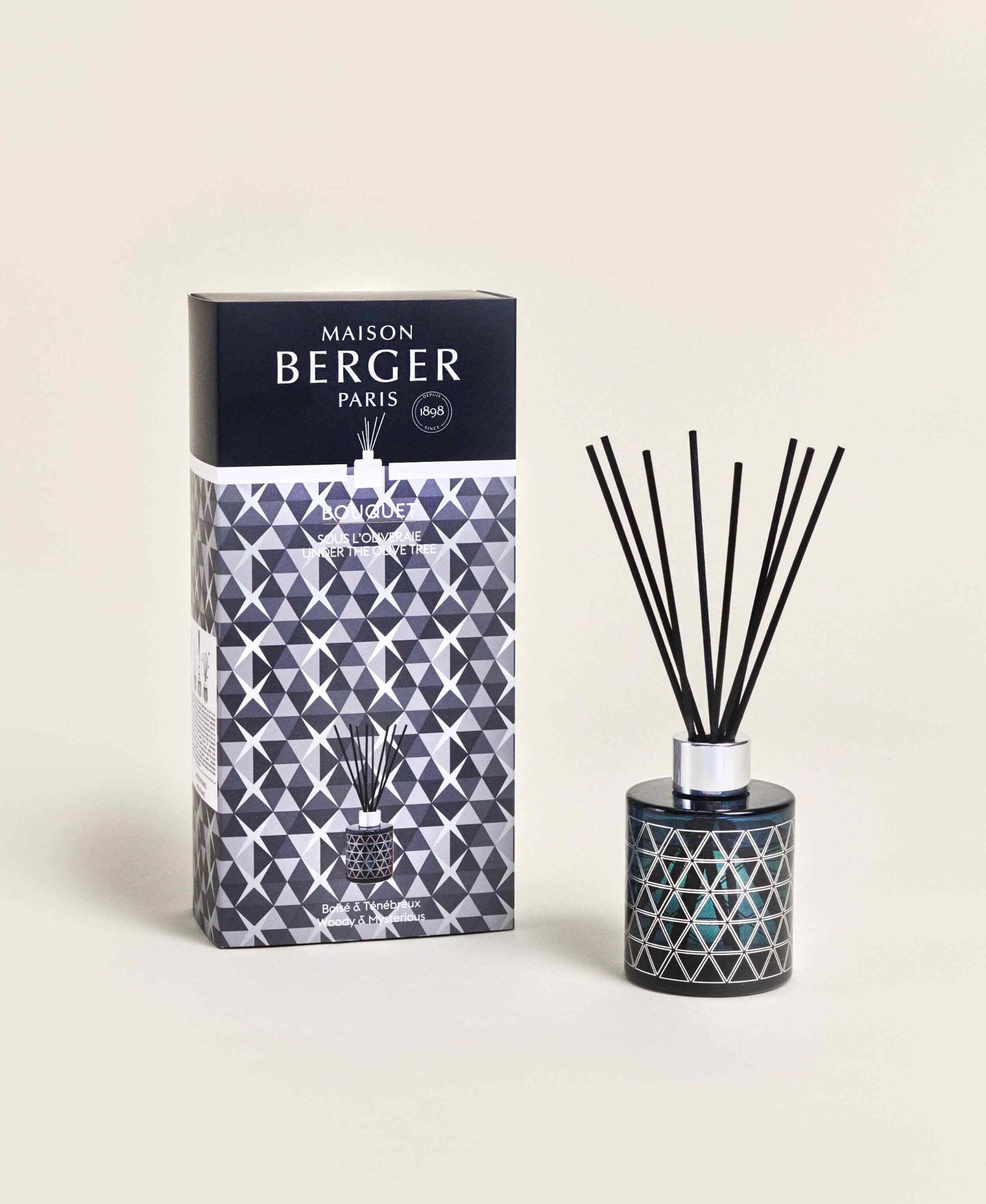 Geode Reed Diffuser Blue - Under the Olive Tree - Maison Berger