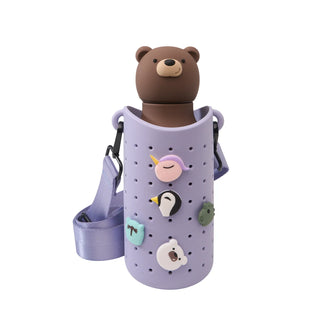 Asobu Bestie Brown Bear Bottle