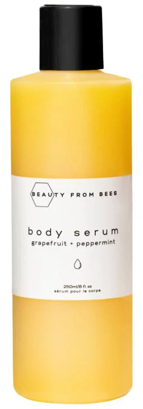 Beauty From Bees Body Serum - Grapefruit + Peppermint - 250 ml/8 fl. oz.