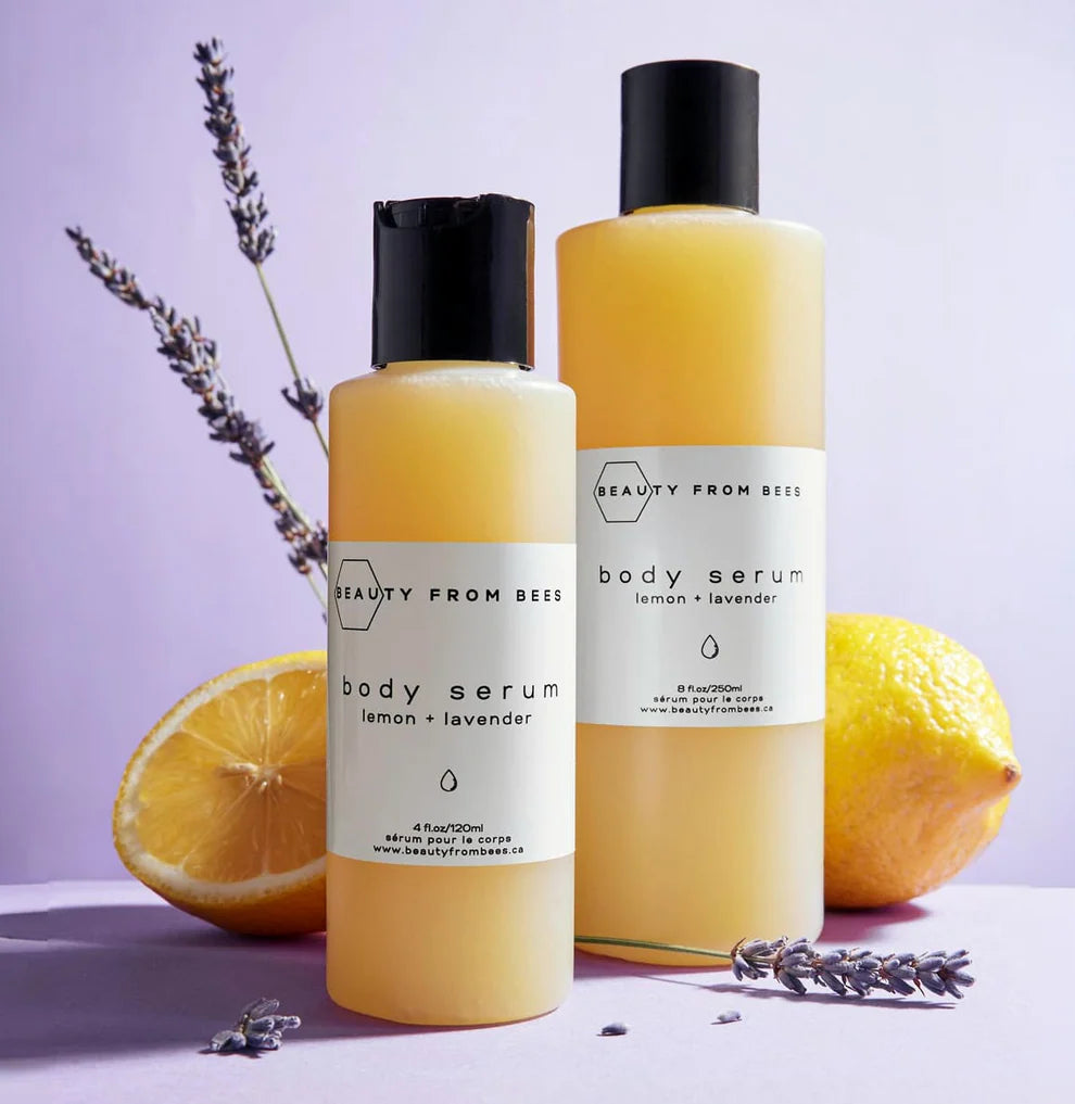 Beauty From Bees Body Serum - Lemon + Lavender - 250 ml/8 fl. oz.