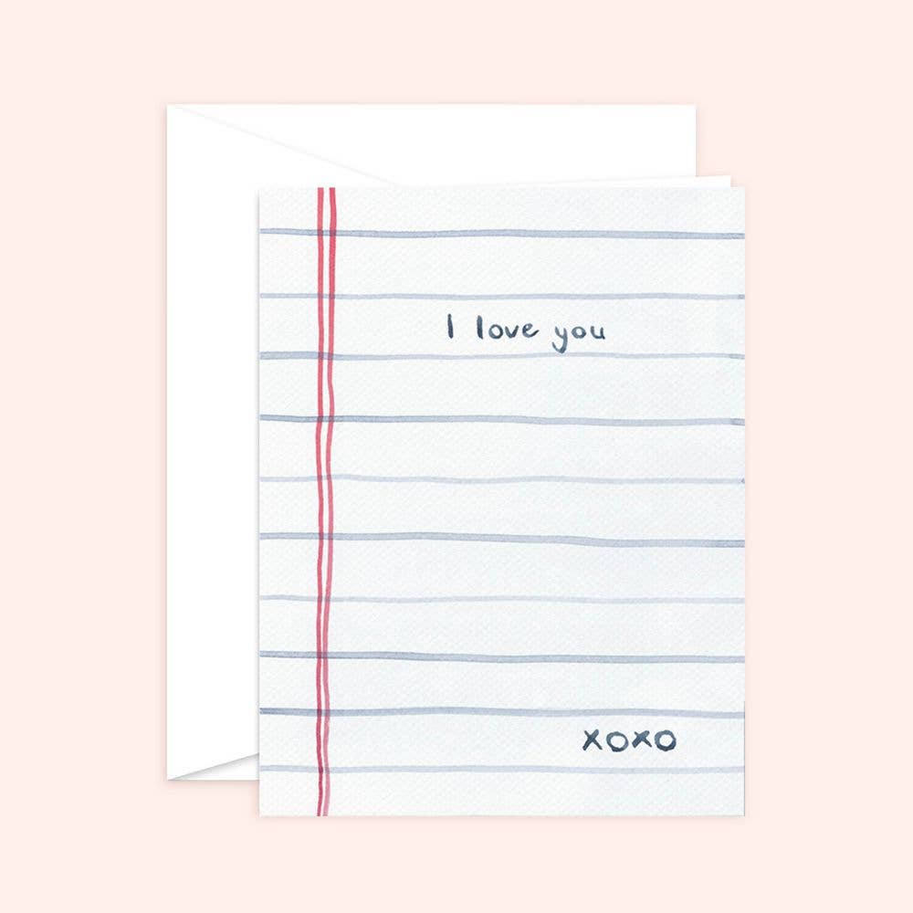 Love Notes Card Blank