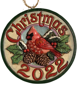 Jim Shore: Dated 2022 Cardinal Ornament