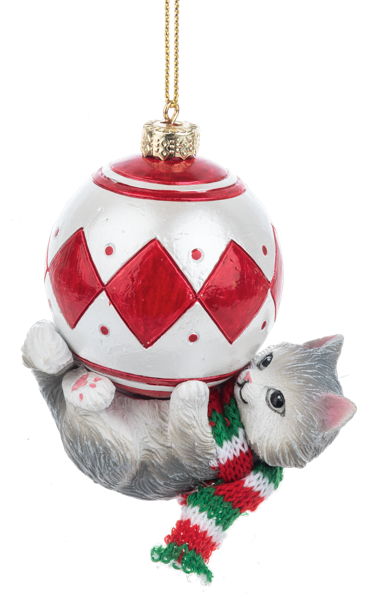 Meowy Christmas Ornaments