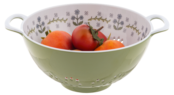 Vintage Floral Berry Bowl Melamine