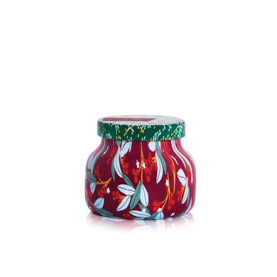 Capri Blue  - Tinsel & Spice Holiday Pattern Play Petite Jar Candle, 8 oz.