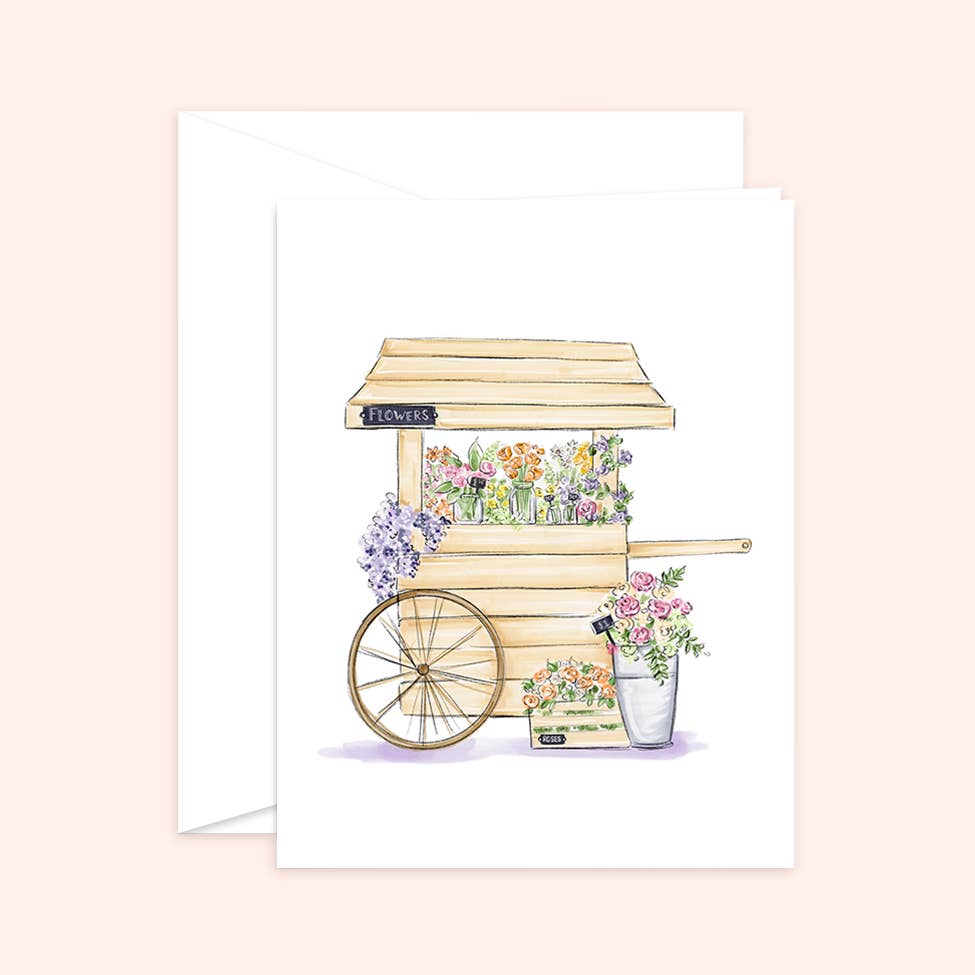 Spring Market Card Blank