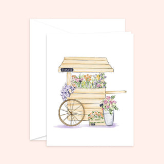 Spring Market Card Blank