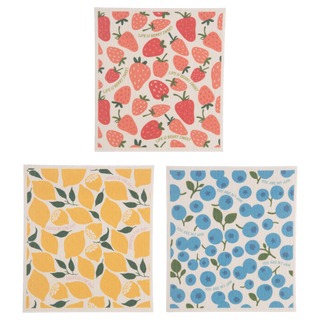 Fruit Reusable Dish Cloth