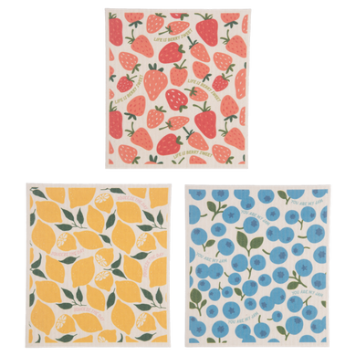 Fruit Reusable Dish Cloth