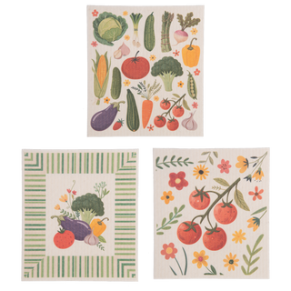 Vegetable Reusable Dish Cloth