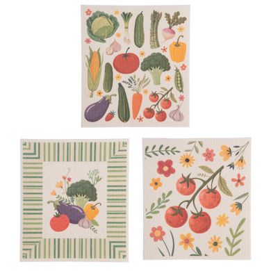 Vegetable Reusable Dish Cloth