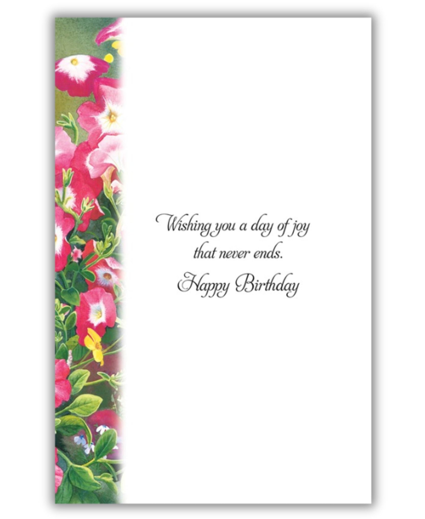 Pumpernickel Country Garden Birthday Card