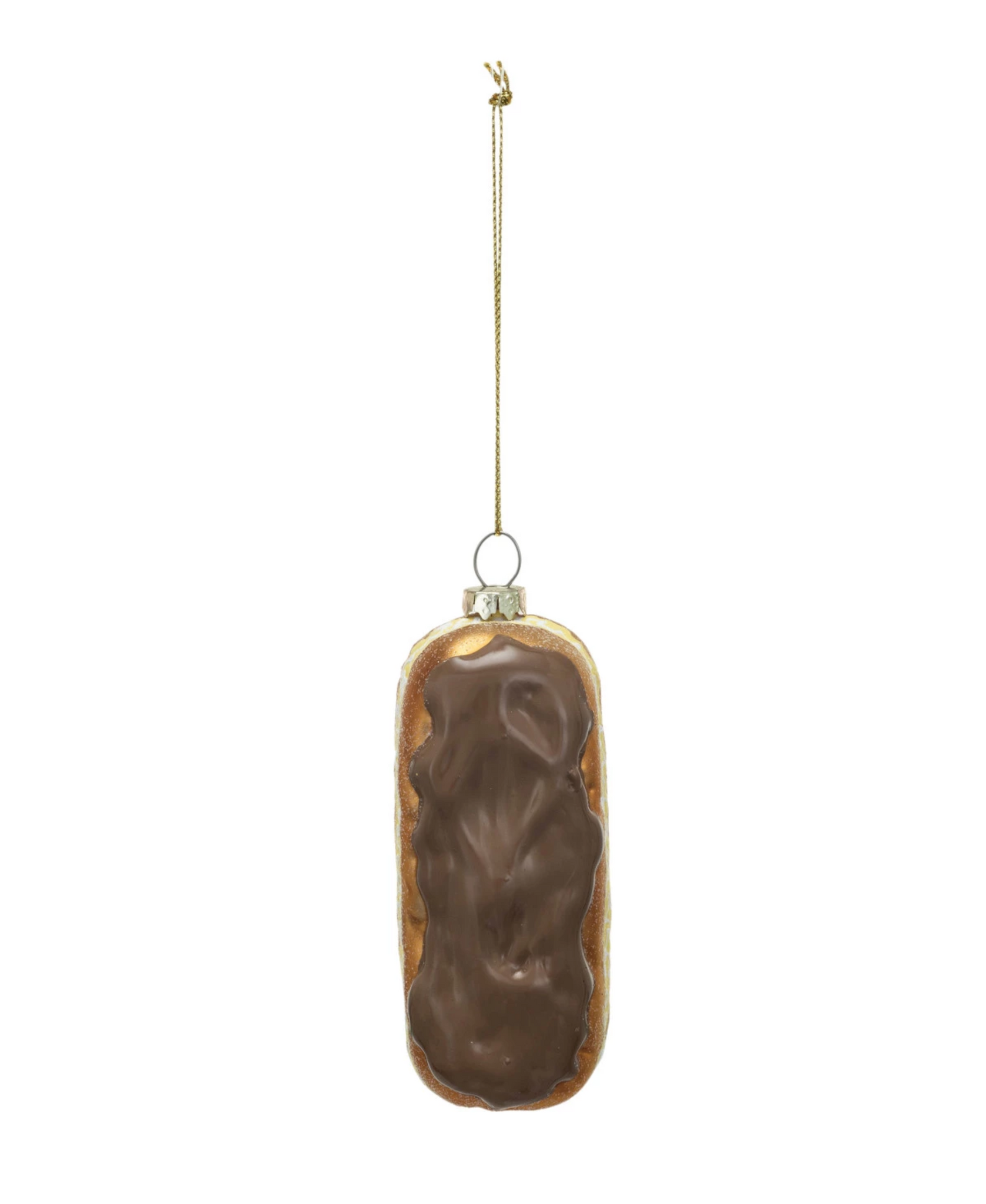 Glass Éclair Ornament