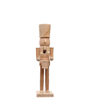 Wood Nutcrackers Natural - 2 Styles