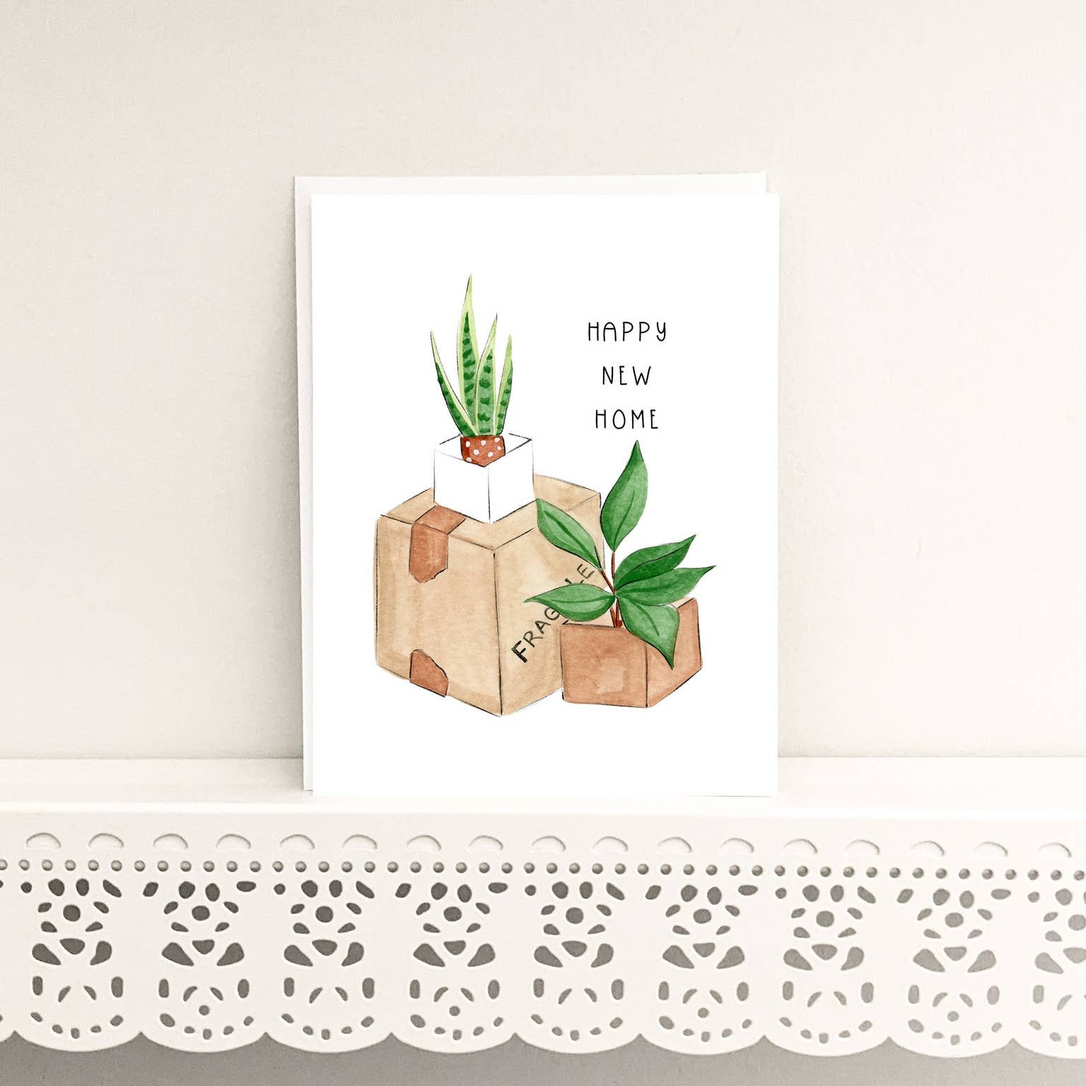 Happy New Home! - Housewarming Card Blank