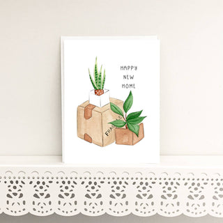 Happy New Home! - Housewarming Card Blank