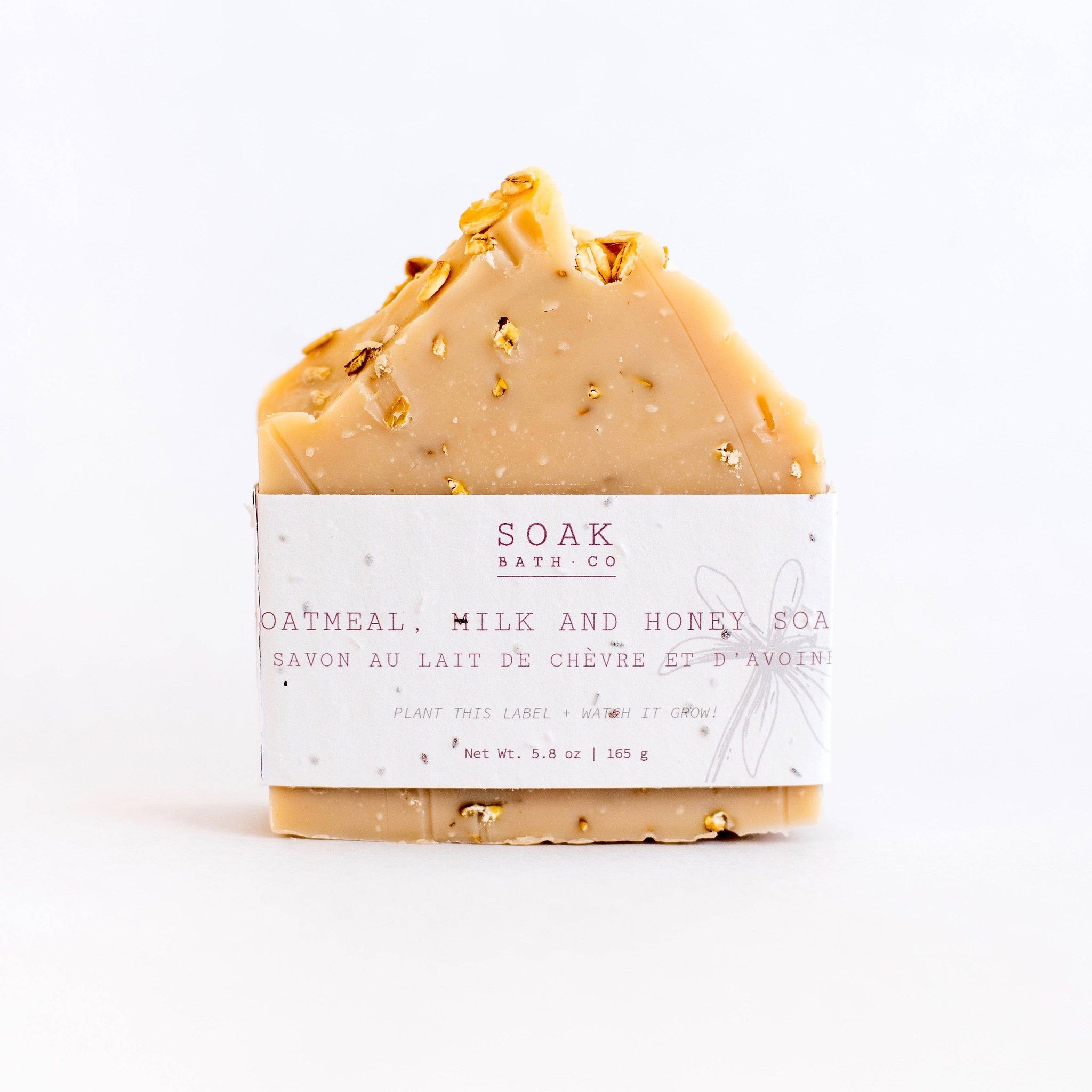 Oatmeal Milk and Honey Bar Soap #3 Bestseller - Canadian Made