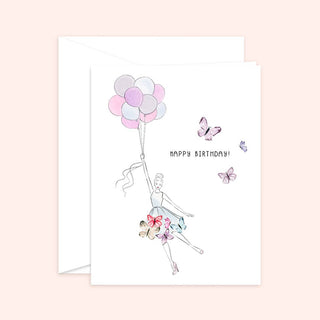 Happy Birthday - Birthday Girl Card Blank