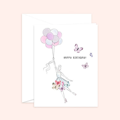 Happy Birthday - Birthday Girl Card Blank