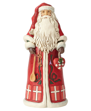 Jim Shore Santas Around The World: Danish Santa Figurine