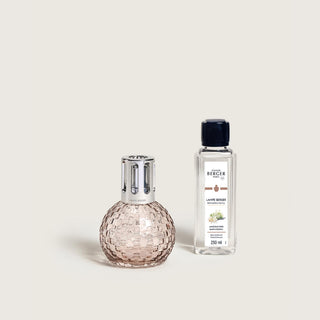 Lampe Berger Disco Pink Fragrance Lamp Gift Set with Black Angelica
