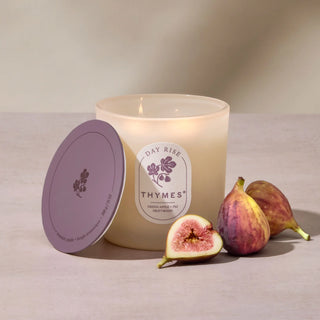 Thymes Day Rise Poured 2 Wick Candle 13 oz