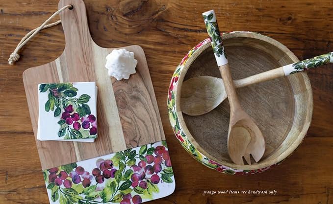 Cranberry Wreath Salad Servers