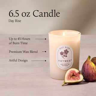 Thymes Day Rise Poured Candle 6.5 oz