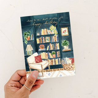 Best Chapter Yet Birthday Card Blank