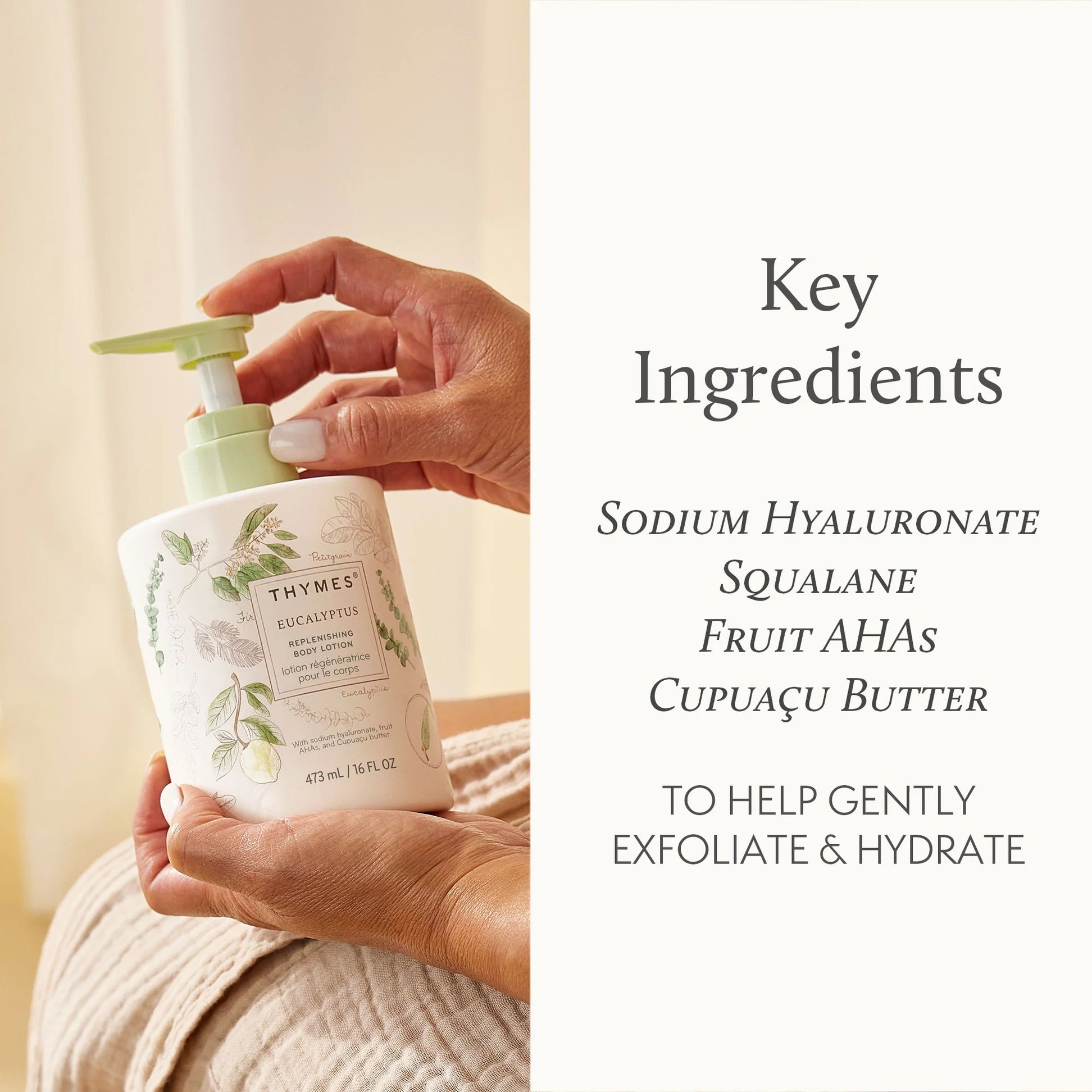 Thymes Eucalyptus Replenishing Body Lotion