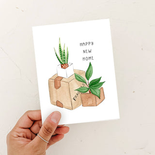 Happy New Home! - Housewarming Card Blank