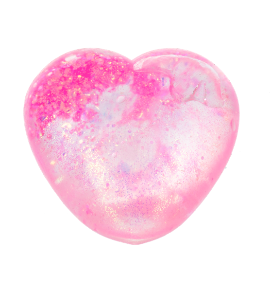 Sparkly Heart Squishies