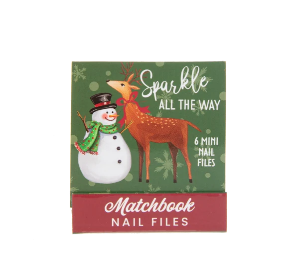 'Tis the Season Matchbook Nail Files