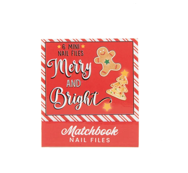 'Tis the Season Matchbook Nail Files