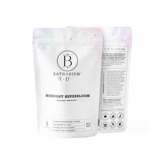 Bathorium Midnight Superbloom Crush Bath Soak 600g