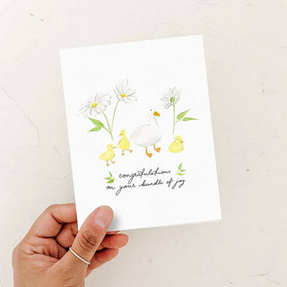 Congratulations on your Bundle of joy Baby Card Blank
