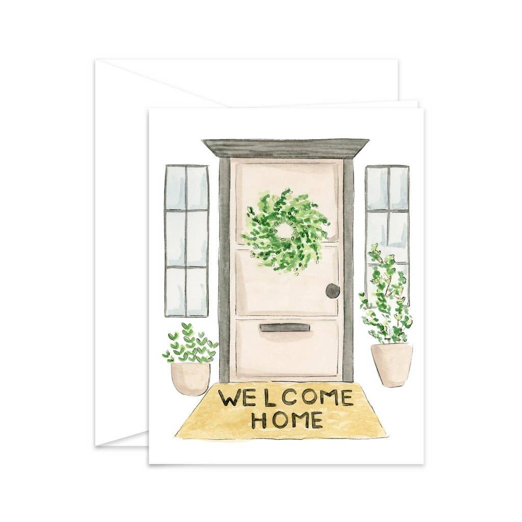 Welcome Home - Housewarming Greeting Card Blank
