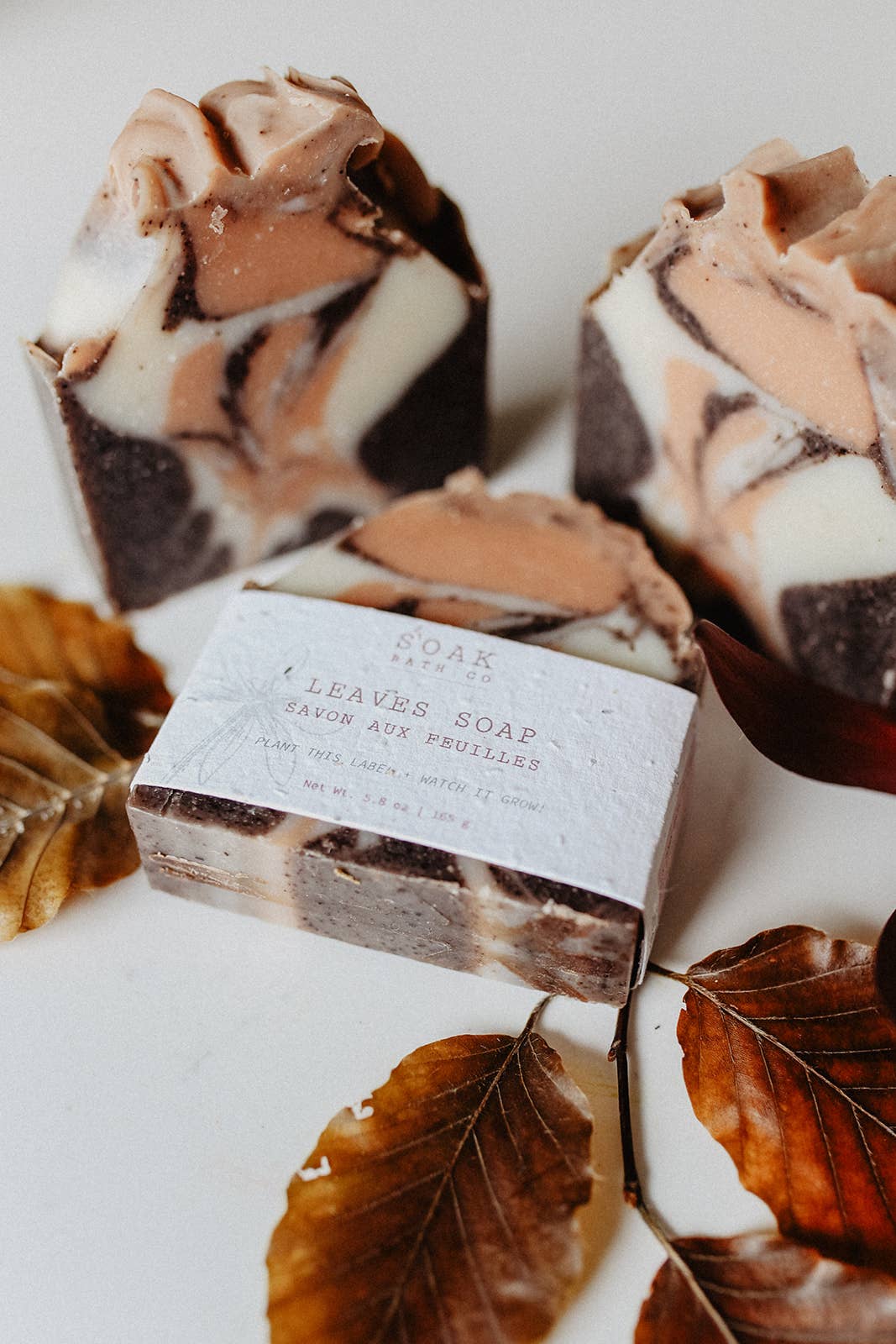 Leaves Soap Bar - Fall Collection - Canadian Made