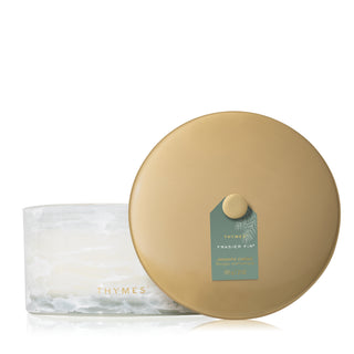 Thymes Frasier Fir Tidings 4 Wick Poured Candle 21oz