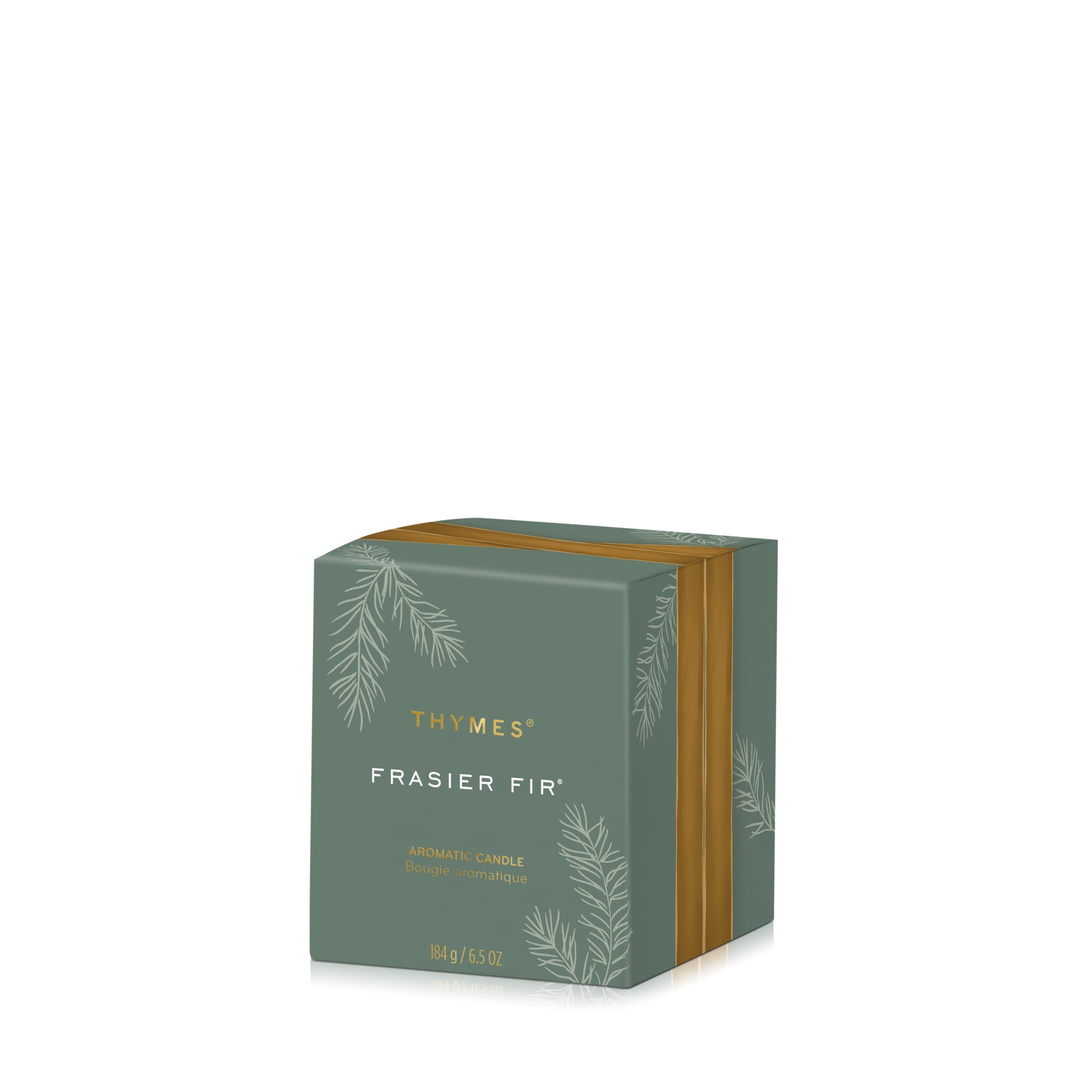 Thymes Frasier Fir Tidings Poured Candle 6.5oz