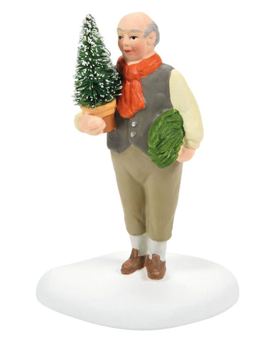 Department 56 Dickens Village Gardener For Hire