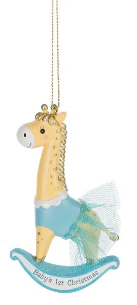 Baby's First Christmas Giraffe Ornament