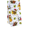 Bowie Wowie Christmas Puppy Toss Dual Purpose Towel Kitchen Towel