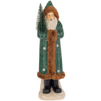 Hooded Saint Nick - Dark Green