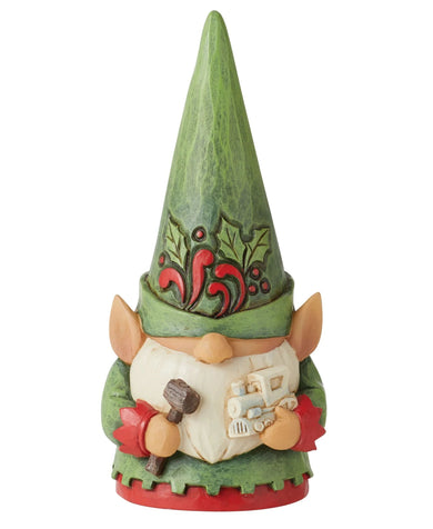 Jim Shore Gnomes: Holiday Helper Elf Gnome