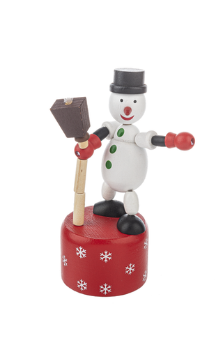 Ganz Holiday Wooden Push Puppets